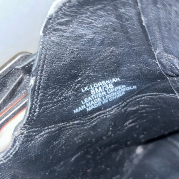 Lucky Brand Black buckle boots, Size 8 - Picture 3 of 3